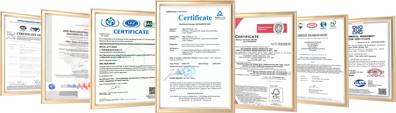 Certifications