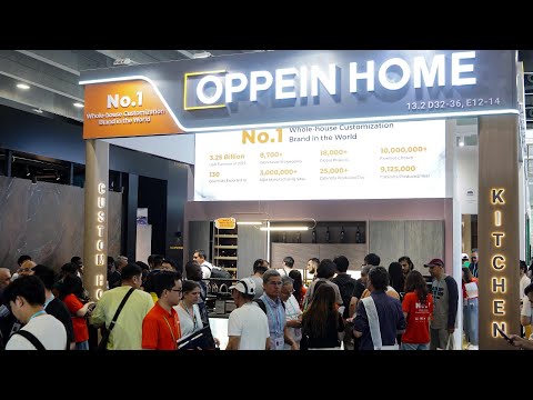 OPPEIN at Canton Fair: Discover Our Latest Cabinetry and Home Solutions Innovations!