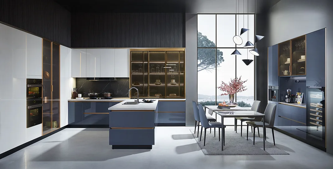 modern-high-gloss-white-and-navy-blue-handleless-italian-kitchen-design-1.webp