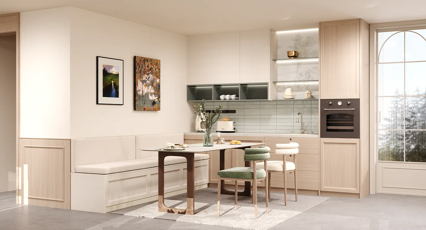 nordic-minimalist-light-oak-and-white-dining-room-cabinets-with-built-in-seats.webp